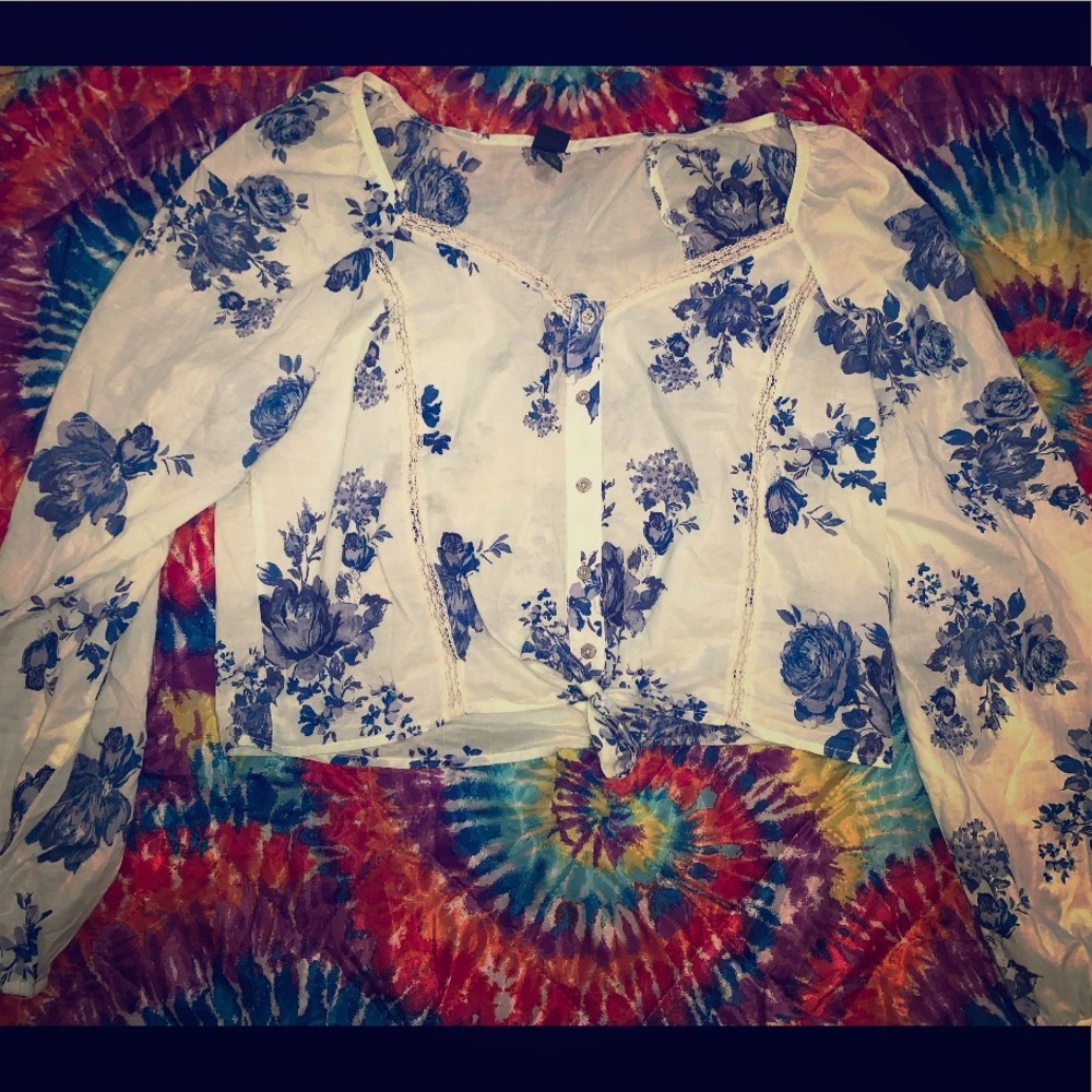 Floral blouse